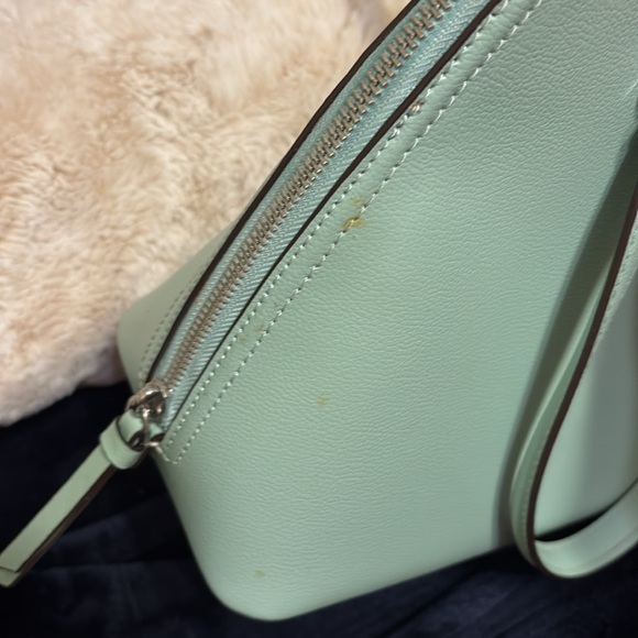 Kate Spade Authentic Mint Satchel Tote EUC see photos for measurements - Picture 5 of 16